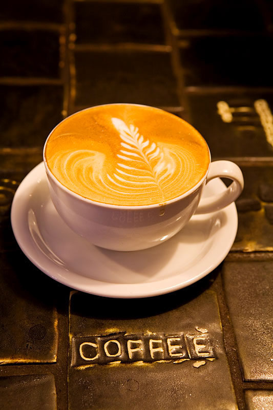 Cappuccino,-Dripolator-Coffee-House,-Black-Mountain,-NC,-USA-